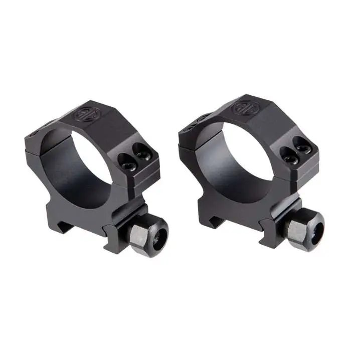 Sig Sauer Electro-Optics SOA10012 Alpha1 Tactical 30mm Ring Set Medium Aluminum