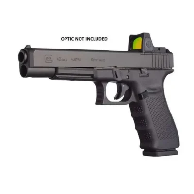 Glock PG4030101MOS G40 Gen 4 MOS 10mm Auto 6.02″ 10+1 Black Black Interchangeabl