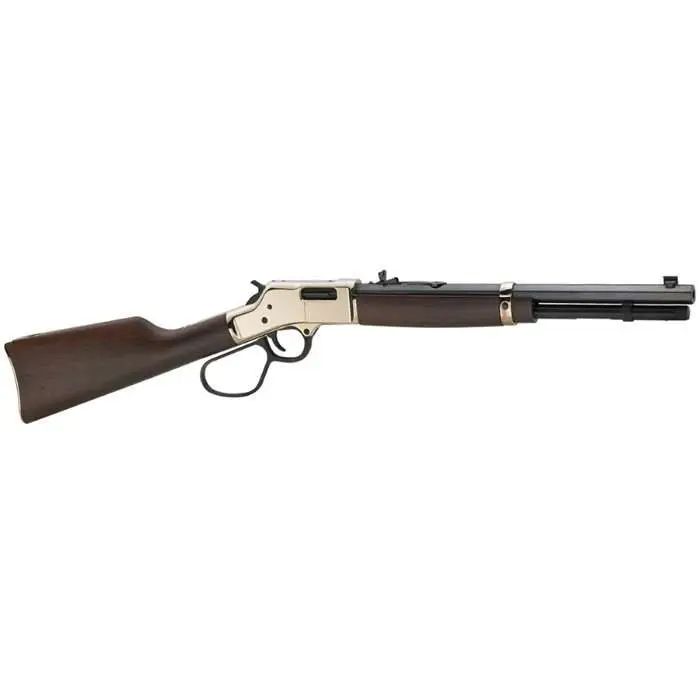 Henry H006R Big Boy Carbine 44 Rem Mag 7+1 16.50″ Polished Brass American Walnut Henry H006R Big Boy Carbine 44 Rem Mag 7+1 16.50″ Polished Brass American Walnut