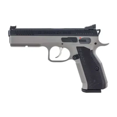CZ 91255 CZ 75 Shadow 2 9mm Luger 4.80″ 17+1 Gray Nitride Black Aluminum Grip