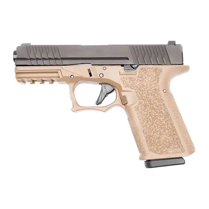 Polymer80 PFC9CMPFDE PFC9 Compact 9mm Luger 4.02″ 15+1 Flat Dark Earth Black Nit