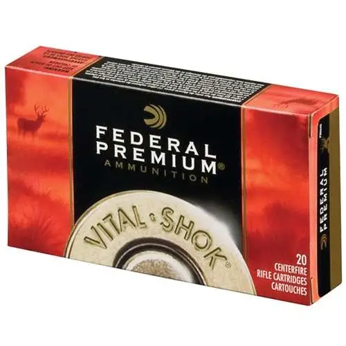 Federal P338A2 Premium  338 Win Mag 210 gr Nosler Partition (NP) 20 Bx/ 10 Cs