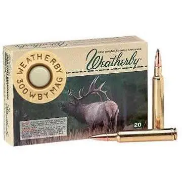 Weatherby N300180ACB Select Plus 300 Wthby Mag 180 gr AccuBond 20 Bx/ Weatherby N300180ACB Select Plus 300 Wthby Mag 180 gr AccuBond 20 Bx/