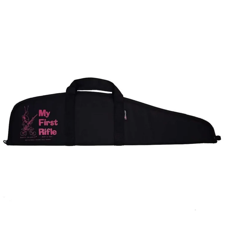 Crickett KSA035KP Davey Crickett Padded Rifle Case Nylon Textured Pink