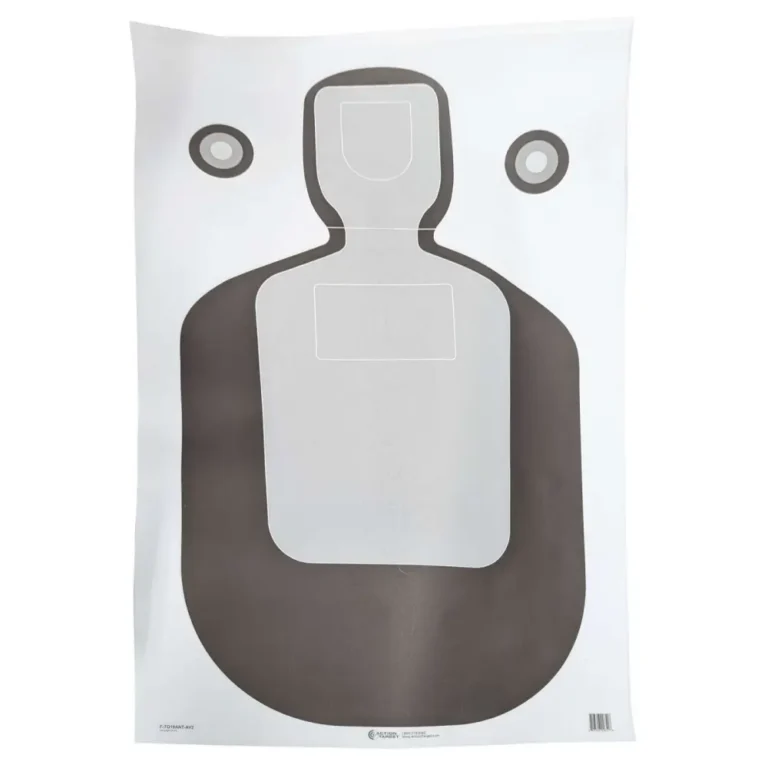ACTION TARGET INC FTQ19ANTAV2100 TQ-19 Qualification Target Hanging Paper 23″ x