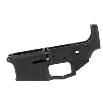Ballistic Advantage, BA15 Enhanced, Semi-automatic, Stripped Lower Receiver, .223 Remington/556NATO, Matte Finish, Black