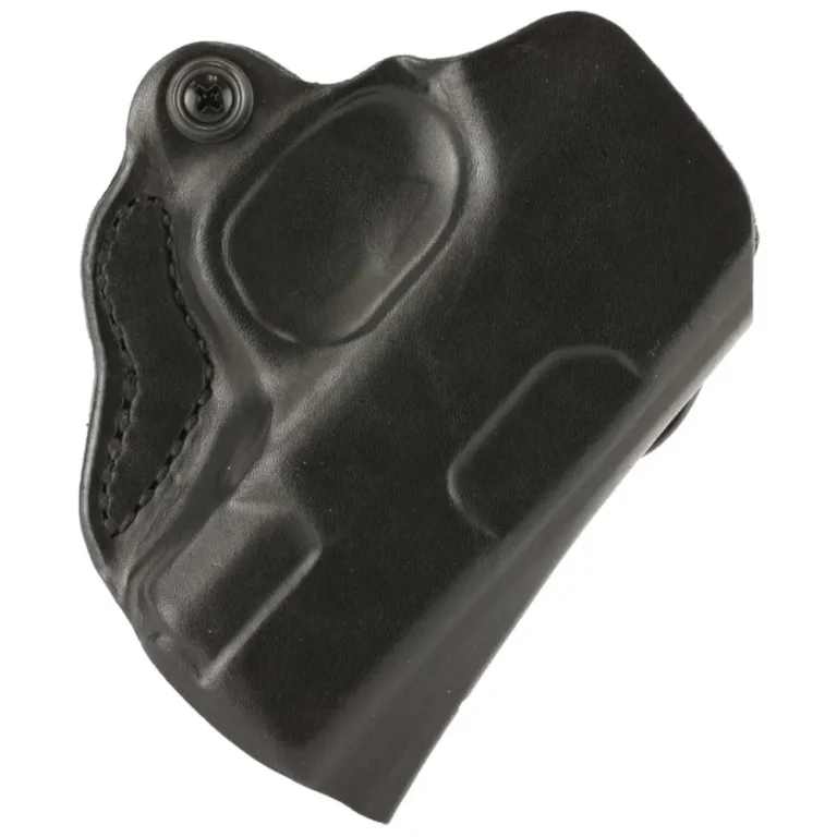 Desantis Gunhide 019BA5EZ0 Mini Scabbard  Black Leather Belt S&W M&P 45 Right Ha