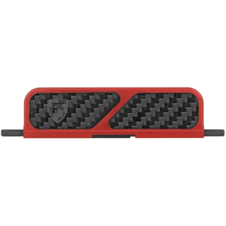 FORTIS BILLET DUST COVER CF RED FORTIS BILLET DUST COVER CF RED