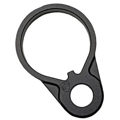Fortis Manufacturing, Inc., QD End Plate, Black Anodized Finish
