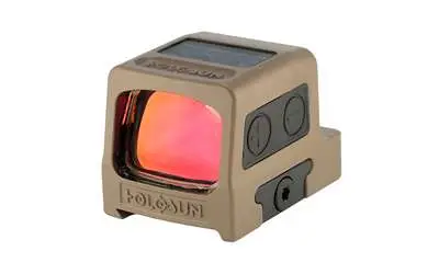 Holosun Technologies, 509T X2 Red Dot, Multi-Reticle System (MRS) 32 MOA Circle and 2 MOA Dot, 2 MOA Dot, 32 MOA Circle Black, Solar Failsafe, Shake Awake, Flat Dark Earth, Titanium, Includes RMR Adapter Plate (Not compatible with ZEV or Shadow Systems)