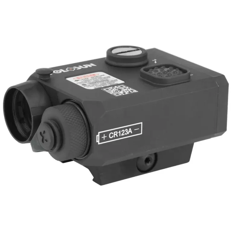 Holosun Technologies LS321G; 7075 Aluminum bodied multi- laser aiming device. Includes class IIIA visible red laser, class 2M IR laser, and IR Illuminator coaxially mounted for easy zeroing. Also features an IR Illuminator focus adjustment, quick release picatinny rail mount, remote pressure switch, and IP67 water resistance. Holosun Technologies LS321G; 7075 Aluminum bodied multi- laser aiming device. Includes class IIIA visible red laser, class 2M IR laser, and IR Illuminator coaxially mounted for easy zeroing. Also features an IR Illuminator focus adjustment, quick release picatinny rail mount, remote pressure switch, and IP67 water resistance.