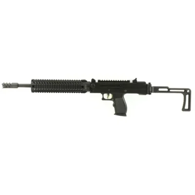 MasterPiece Arms Defender Carbine 5.7x28mm 16″ 20+1 Black Cerakote Folding Stock