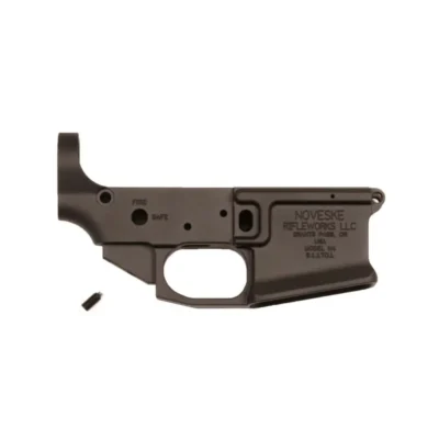 Noveske 04000008K AR-15 Stripped Lower Receiver Gen3 AR-15 Black Hardcoat Anodiz