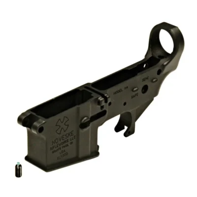 Noveske 04000000K AR-15 Stripped Lower Receiver Gen1 AR-15 Black Hardcoat Anodiz
