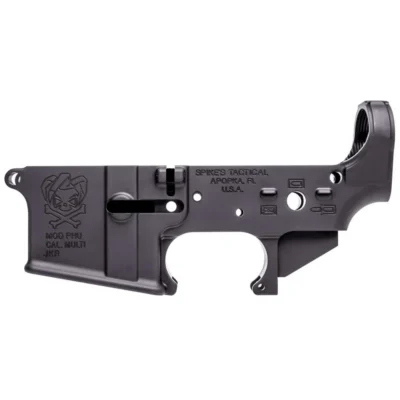 Spikes STLS024 PHU Joker AR Platform Multi-Caliber Black Hardcoat Anodized