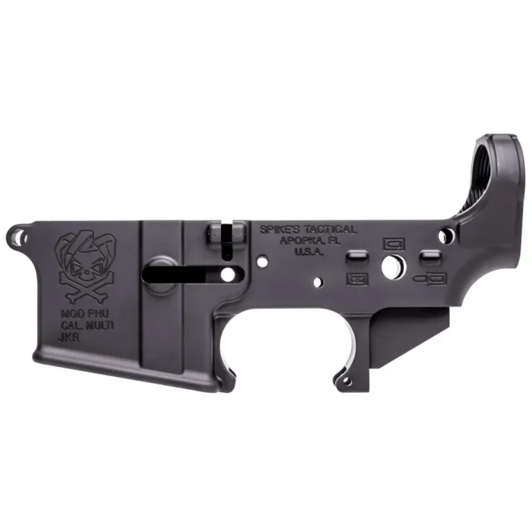 Spikes STLS024 PHU Joker AR Platform Multi-Caliber Black Hardcoat Anodized
