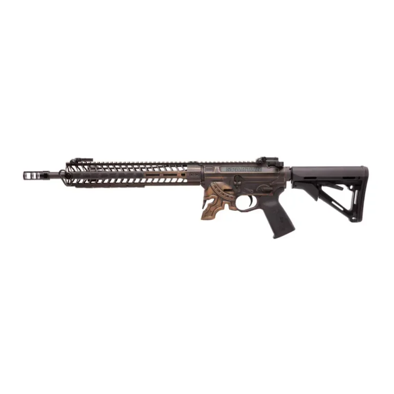 Spikes STR5610M2R Spartan Rifle 5.56 NATO 16″ No Magazine Bronze Cerakote 6 Posi