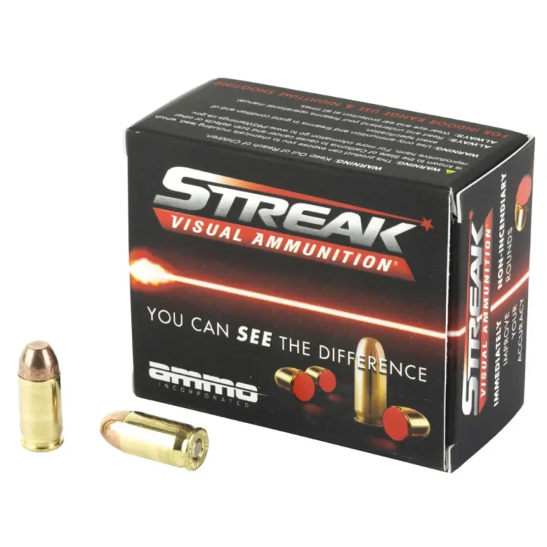 Ammo Inc 380100TMCSTR Streak 380 ACP 100 gr Total Metal Jacket (TMJ) 20 Bx/ 10 Ammo Inc 380100TMCSTR Streak 380 ACP 100 gr Total Metal Jacket (TMJ) 20 Bx/ 10