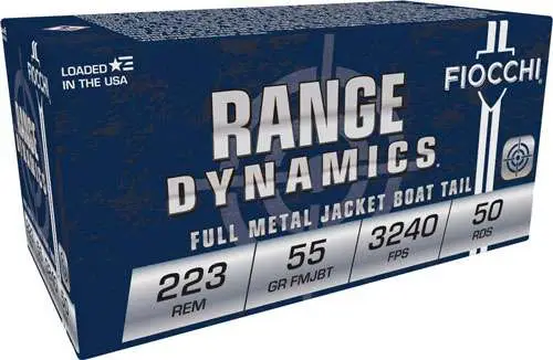 FIOCCHI 223 55GR FMJ BT 1000RD Case