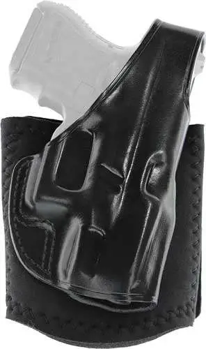 Galco AG286B Ankle Glove Black Leather Ankle Fits Glock 26,27,33 Right Hand Galco AG286B Ankle Glove Black Leather Ankle Fits Glock 26,27,33 Right Hand