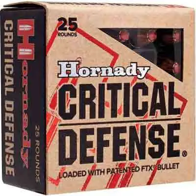 Hornady 90070 Critical Defense 32 NAA 80 gr Flex Tip eXpanding 25 Bx/ 10 Cs Hornady 90070 Critical Defense 32 NAA 80 gr Flex Tip eXpanding 25 Bx/ 10 Cs
