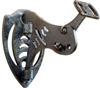 Hunters Specialties SKH-BB-ASSY-BLK Bone Bracket  Small/Mid-Size Game Black Stee