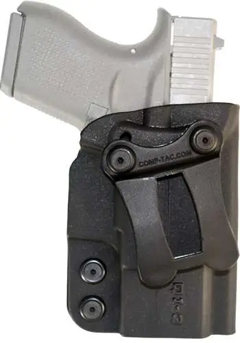 Comp-Tac QI Compatible w/Glock 43 Black Kydex
