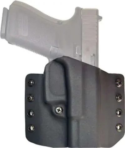 Comp-Tac Warrior Holster OWB Compatible with Glock 19/23/32 Gen 1-5 Kydex Black
