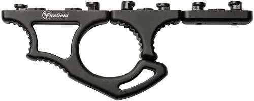 Firefield FF35006 Rival XL Tactical Grip Textured Aluminum Black Matte