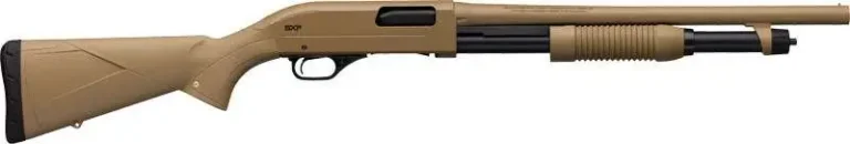 Winchester SXP Defender 18″ 12 Gauge Shotgun 3″ Pump Action, Dark Earth