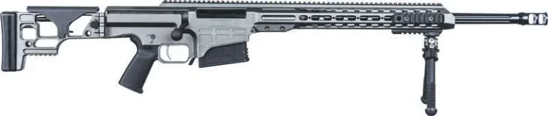 SMR MRAD Fixed Stock 308 Winchester 24” Fluted W (1) 10RND MAGS GREY SMR MRAD Fixed Stock 308 Winchester 24” Fluted W (1) 10RND MAGS GREY