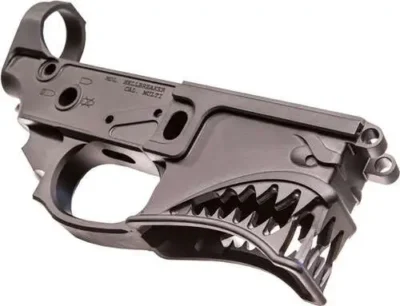 SHARPS BROS LLC SBLR01 Hellbreaker Stripped Lower AR-15 AR Platform Multi-Calibe
