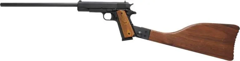 Iver Johnson Arms 1911A1CARBINE 1911 A1 Carbine 45 ACP 16.13″ 8+1 Black Oxide Wa