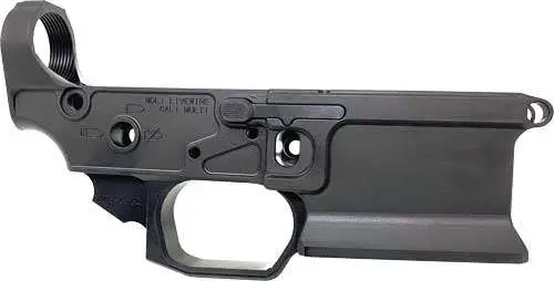 SHARPS BROS LLC SBLR08 Livewire Stripped Lower AR-15 Multi-Caliber Black Hardcoa