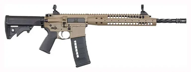 LWRC SIX8 A5 6.8mm Rem SPC II 16.10″ 30+1 Flat Dark Earth Cerakote Adjustable St