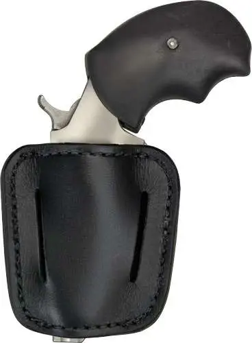 Homeland HLM037 Mini Concealment  IWB/OWB NAA Mini-Revolver Leather Black