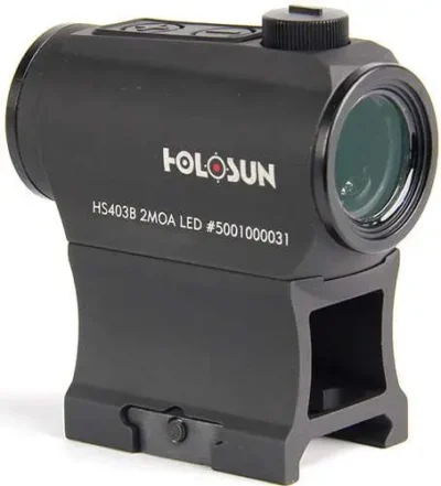 Holosun HS403B HS 403B 1x 2 MOA 2 MOA Red Dot Black