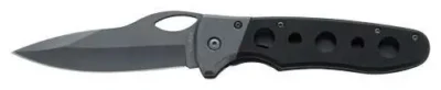 Ka-Bar 3076 Agama  3.63″ Clip Point Plain G10 Black Handle Folding