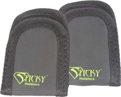 Sticky Holsters MMSX2 Mini Mag Sleeve Single Black w/Green Logo Latex Free Synth