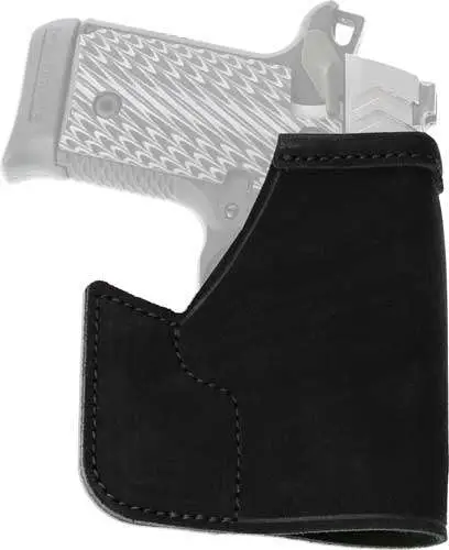 Galco PRO286B Pocket Protector Black Leather Fits Glock 27 Ambidextrous Hand Galco PRO286B Pocket Protector Black Leather Fits Glock 27 Ambidextrous Hand