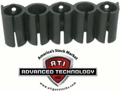 Advanced Technology SHOO500 Shotforce Shell Holder Shotgun 5 Rounds Black Polyme