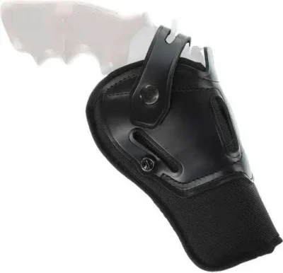 Galco SR84B Switchback  OWB Black Leather Belt Slide Fits S&W X Frame 500 Fits 4″ Barrel Ambidextrous