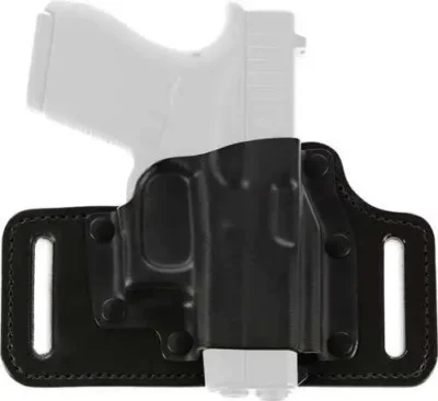 Galco TS800B TacSlide  Black Kydex/Leather Belt Fits Glock 43 Right Hand