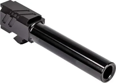 ZEV BBL19PRODLC Pro Match  9mm Luger compatible with Glock 19 Gen 1-4 Black DLC