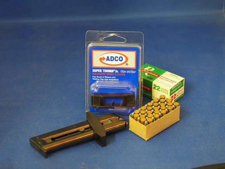 ADCO STJR Super Thumb JR Mag Loader 22 LR Polymer ADCO STJR Super Thumb JR Mag Loader 22 LR Polymer