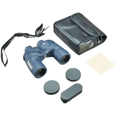 Bushnell 137500 Marine  with Compass 7x 50mm 350 ft @ 1000 yds FOV .70″ Eye Reli