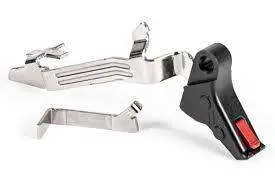 ZEV FFTPROBAR5GBR Pro Trigger BAR Kit with Red Safety Compatible with Glock 17,