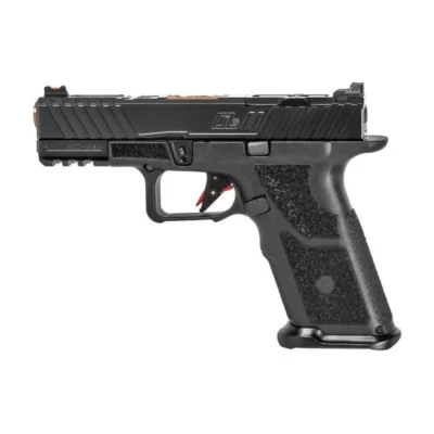 ZEV OZ9CXCPTBBRZ OZ9 Compact 9mm Luger 17+1 Black Black X Polymer Grip Bronze Ba