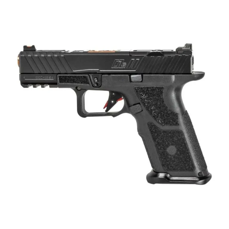 ZEV OZ9CXCPTBBRZ OZ9 Compact 9mm Luger 17+1 Black Black X Polymer Grip Bronze Ba