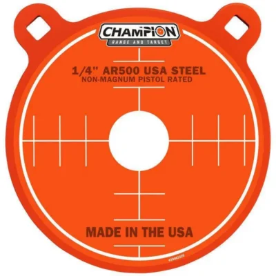 Champion Targets 44903 Center Mass AR500 Gong 1